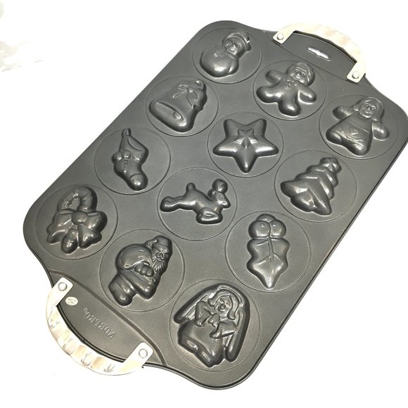 NORPRO Holiday Cookie Nonstick Pan NWOT - Picture 3 of 8